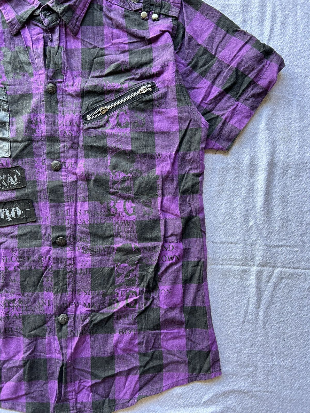 14th Addiction Berning Sho - Patch Poem Seditionaries Skull Styled Size US M / EU 48-50 / 2 - 4 Thumbnail