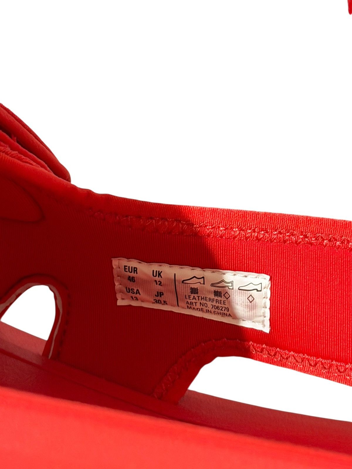Balenciaga Tourist Red/Black Strap Tevas Sandal Size US 13 / EU 46 - 7 Thumbnail