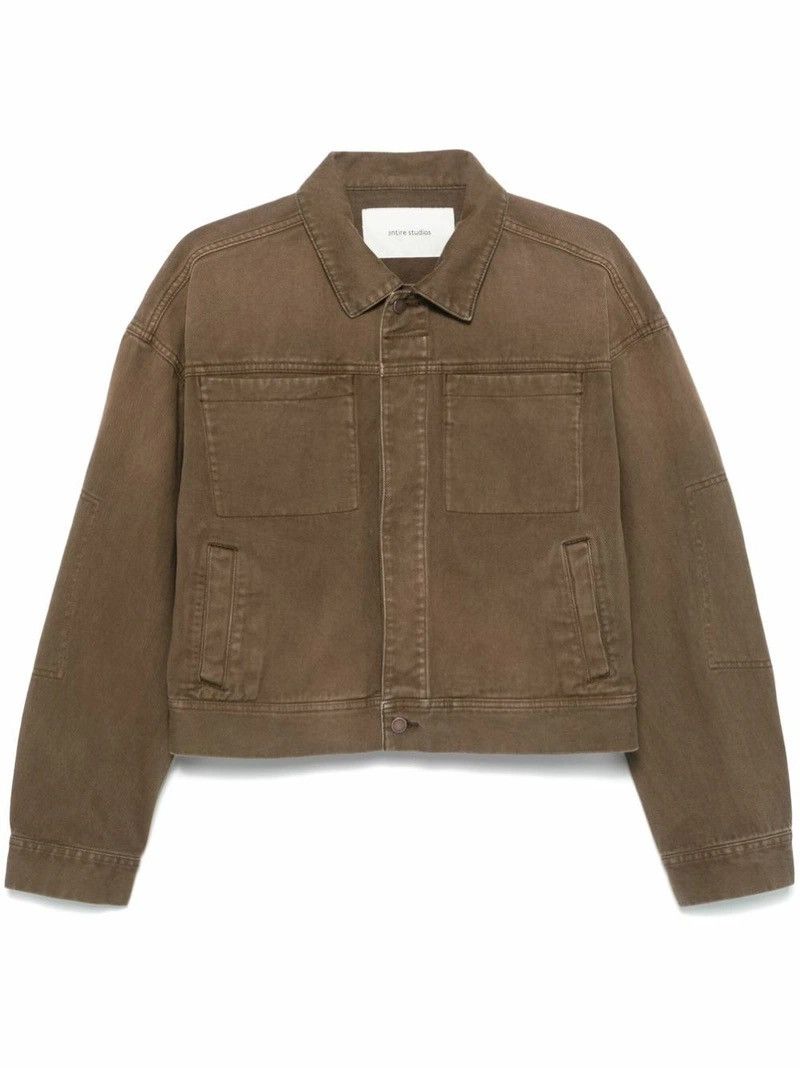 Entire Studios Entire Studios - Cropped Jean Jacket Size US XXL / EU 58 / 5 - 1 Thumbnail