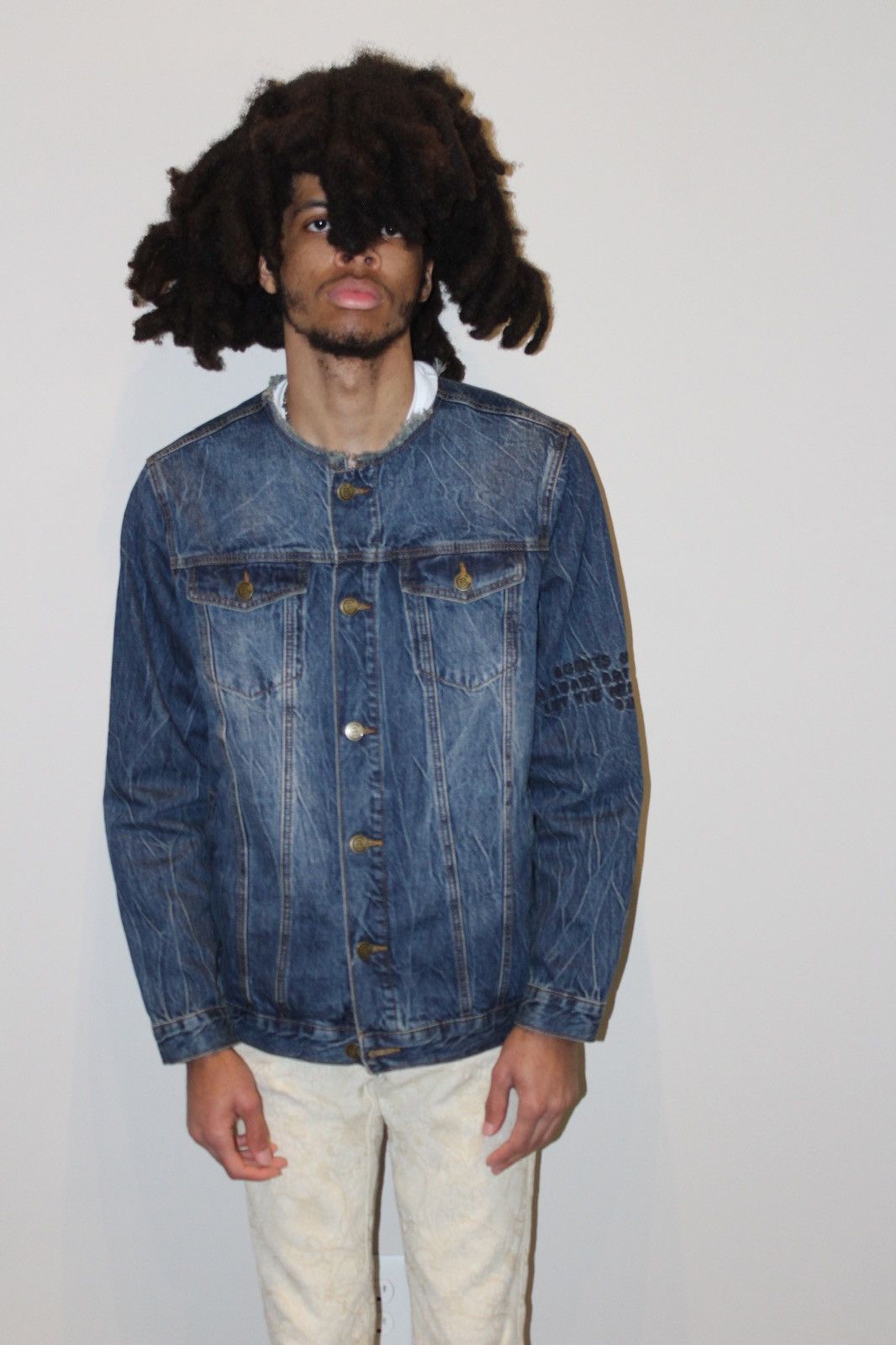 Vintage Denim/Jean Jacket Size US L / EU 52-54 / 3 - 2 Thumbnail