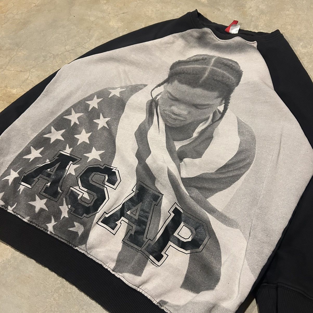A$AP Rocky × H&M A$AP Rocky x H&M Long Live ASAP 2013 Tour Raglan Crewneck Size US L / EU 52-54 / 3 - 3 Thumbnail