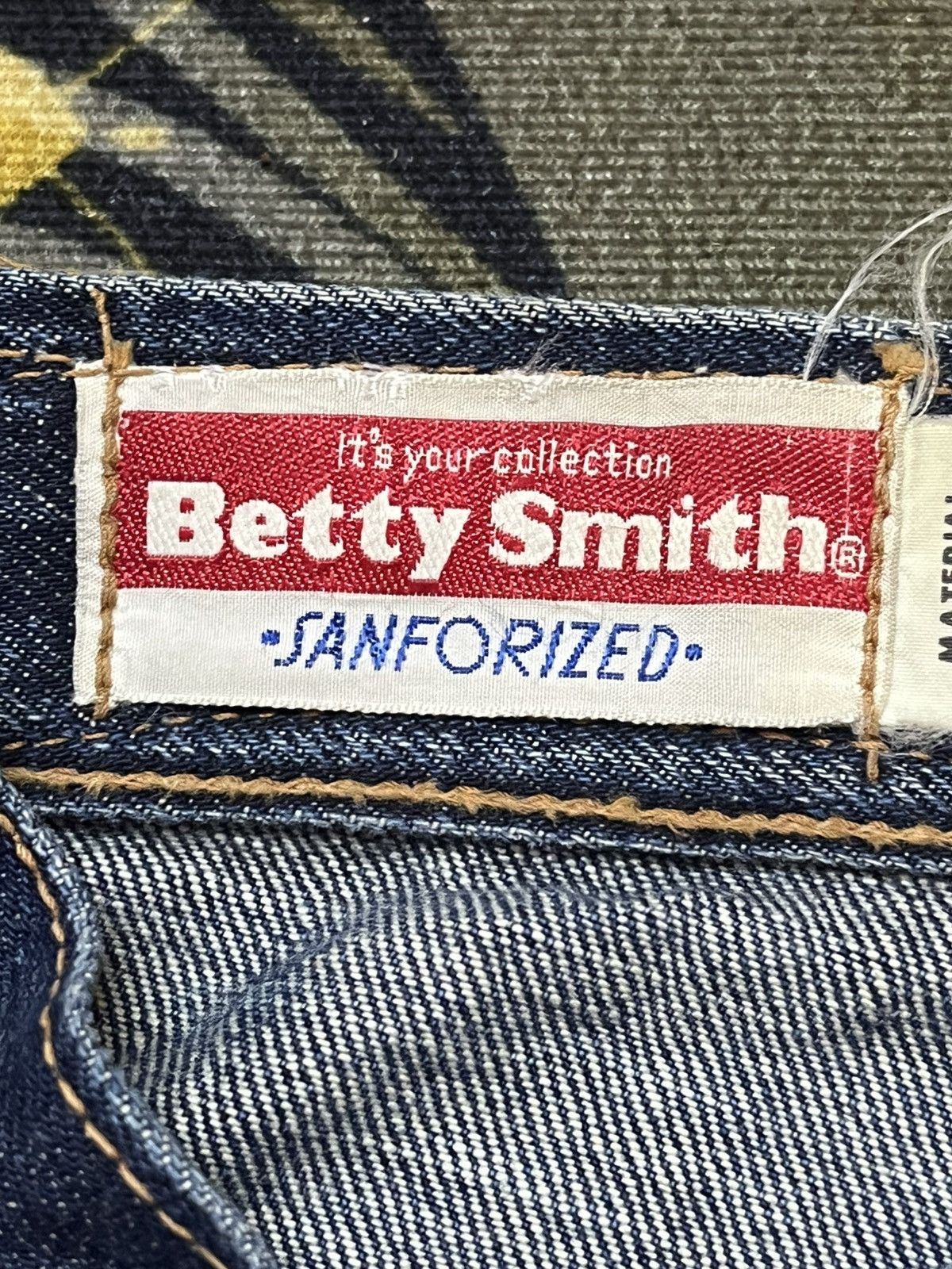 Japanese Brand Vintagw Betty Smith Flare Bell Bottom ButtonFly Denim Size US 29 - 10 Thumbnail