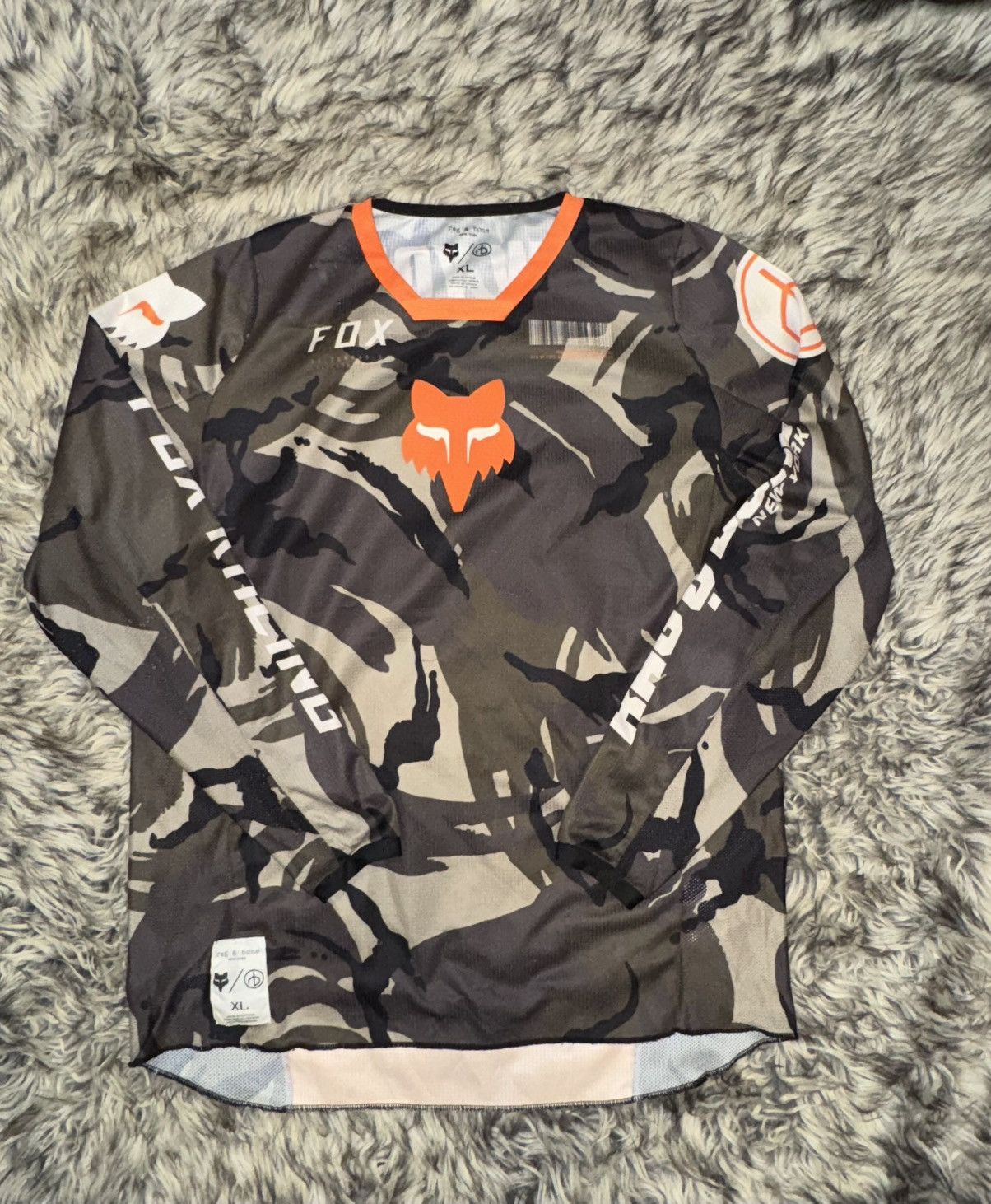 Fox Racing 180 rag & bone x fox racing 20th Camo Jersey Size US XL / EU 56 / 4 - 1 Thumbnail