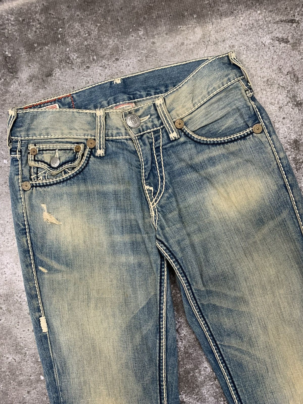 True Religion True Religion Y2k Flared Jeans Size US 30 / EU 46 - 4 Thumbnail