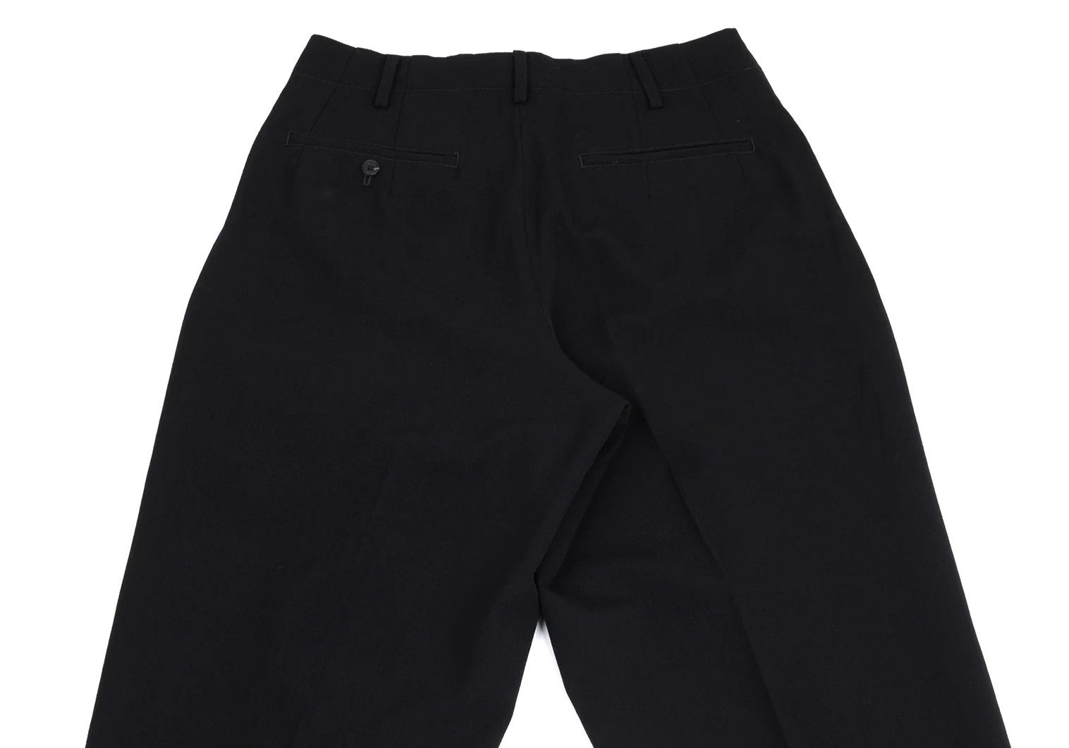 Yohji Yamamoto Yohji Yamamoto Wool Gabardine Tapered Pants Size US 36 / EU 52 - 10 Thumbnail