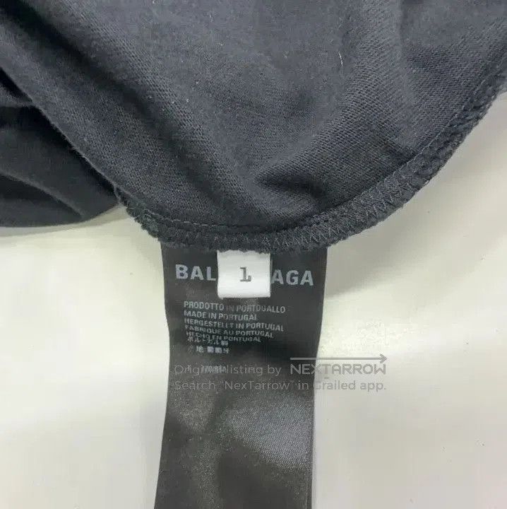 Balenciaga Balenciaga Black Short Sleeve Crew Neck T. Size US M / EU 48-50 / 2 - 3 Thumbnail