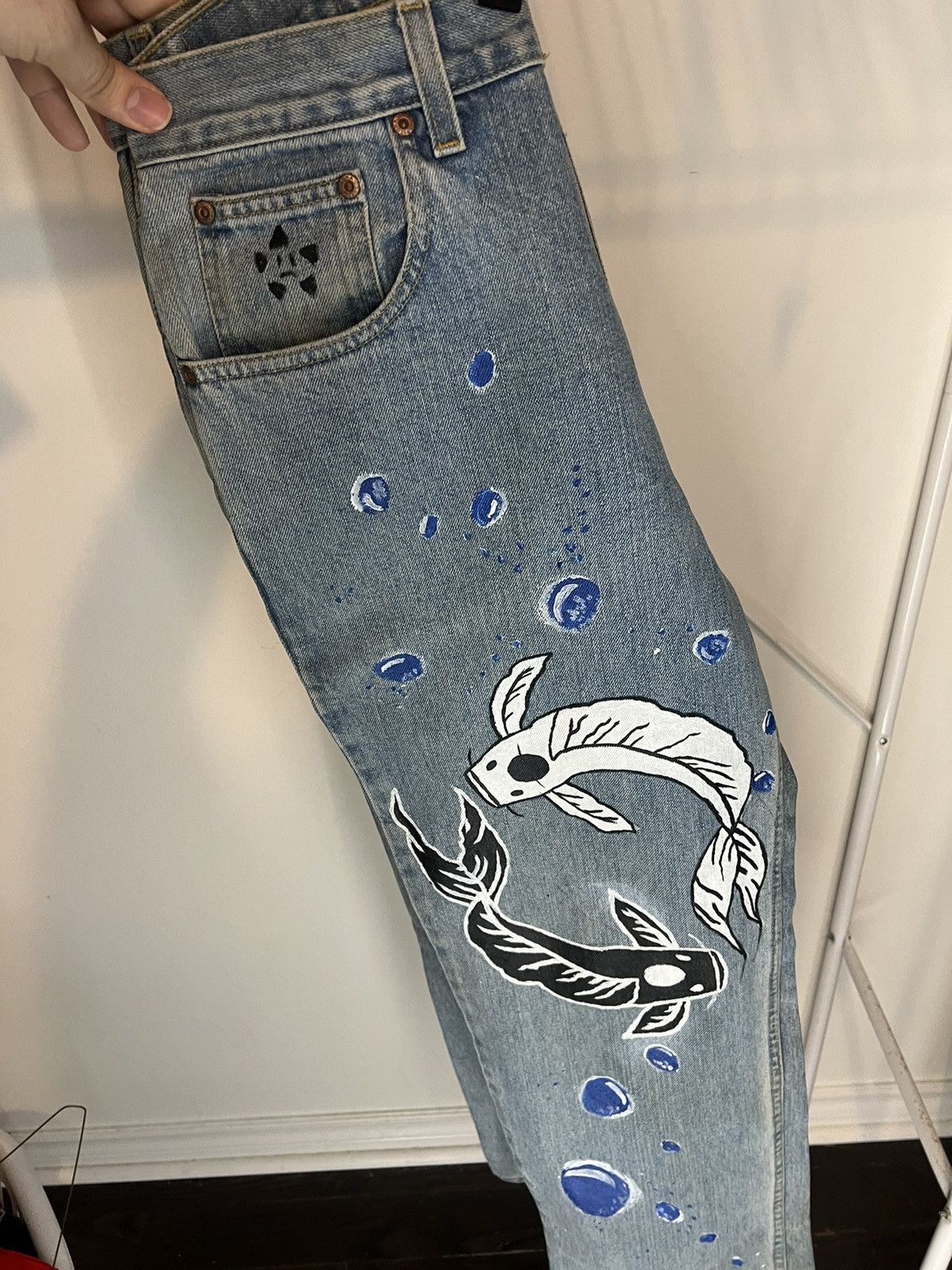 Arizona Jean Co. Hand painted denim Size US 32 / EU 48 - 1 Thumbnail