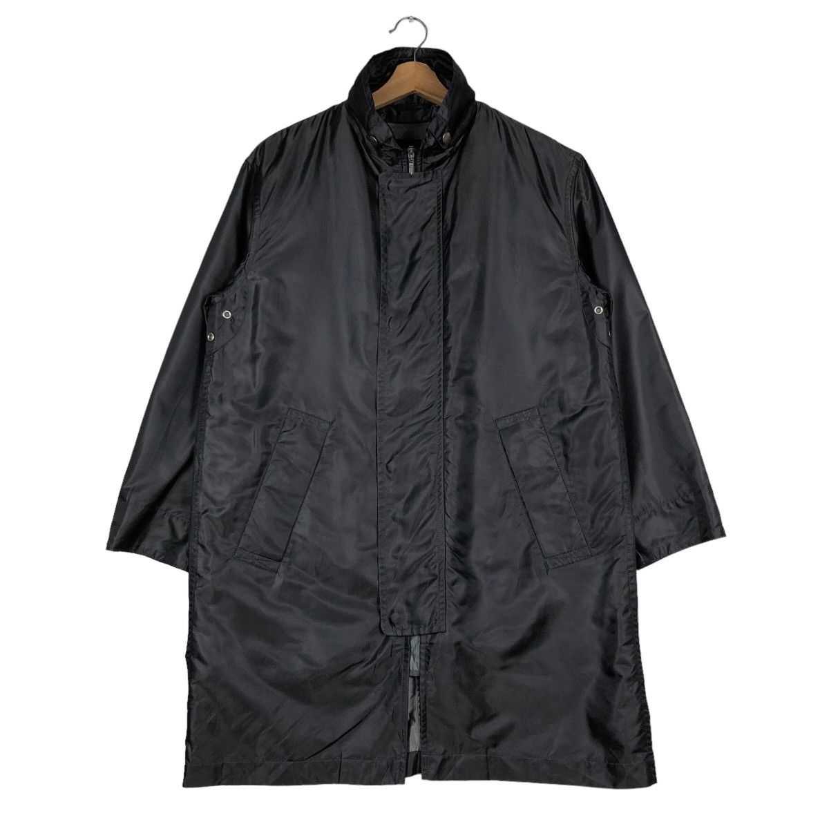 Japanese Brand 🔥Vintage Long Jacket Waxed Design Chaps Ralph Laure Size US S / EU 44-46 / 1 - 1 Thumbnail