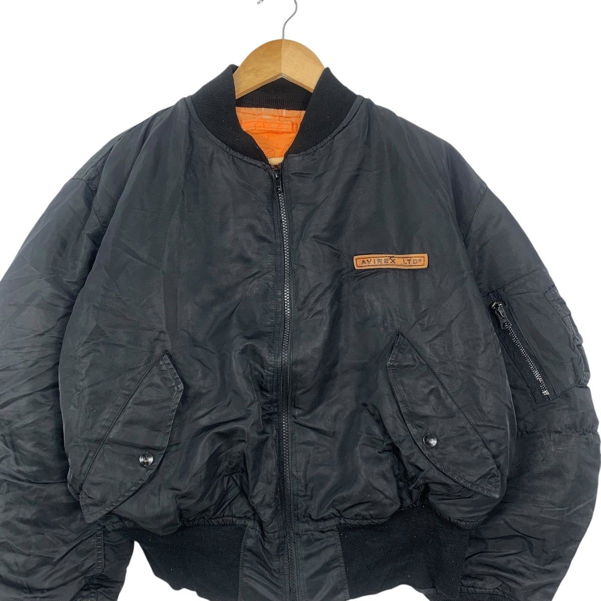 Avirex Vintage AVIREX USA MA-1 Fighter Pilot Reversible Bomber Size US XXL / EU 58 / 5 - 5 Thumbnail