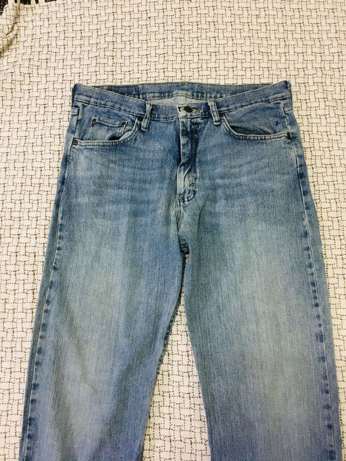 Japanese Brand × Wrangler Wrangler Regular Fit Jeans (16) Size US 33 - 12 Thumbnail