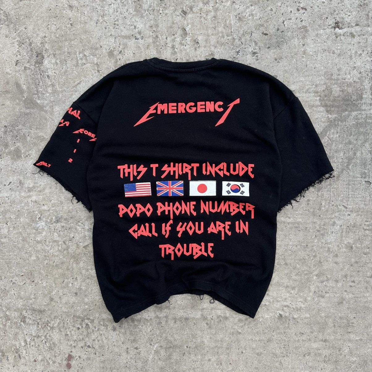 Band Tees Vintage Japanese Style Adult Emergency T-shirts Big Logo Y2K Size US M / EU 48-50 / 2 - 1 Thumbnail