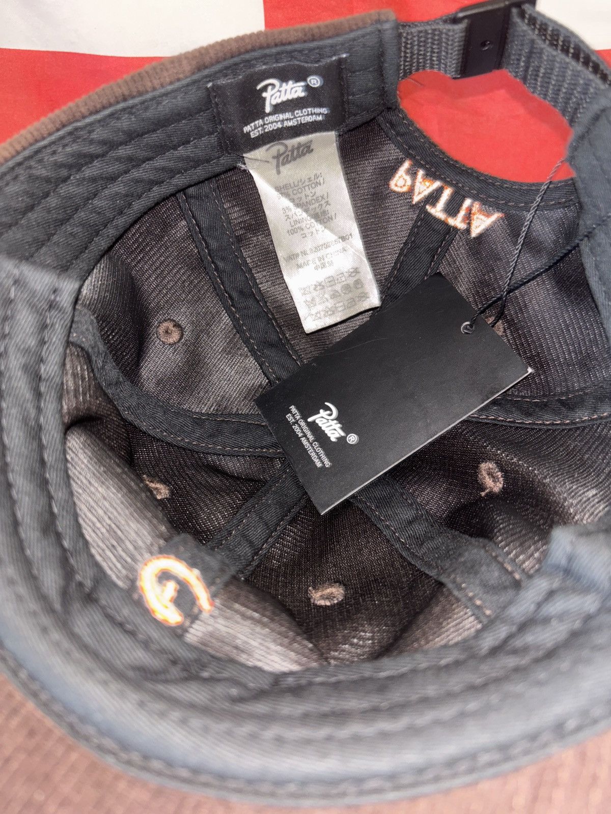 Patta Patta Corduroy P Script Sportcap Size ONE SIZE - 4 Thumbnail