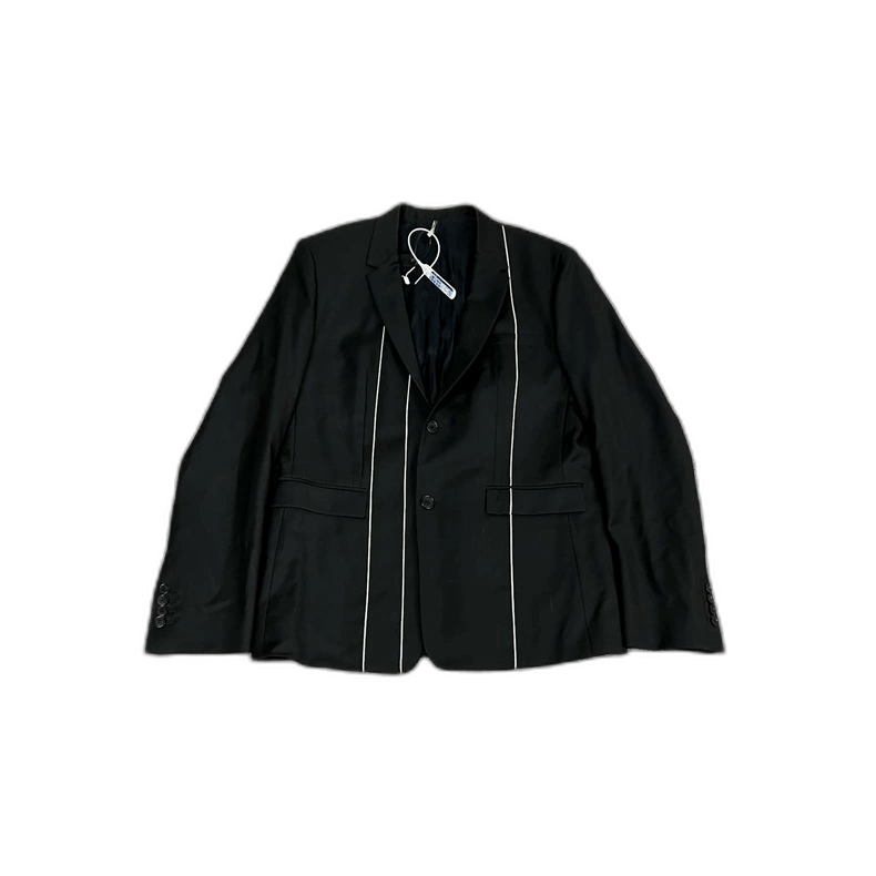 Dior Dior Black Striped Wool Blazer-2507 Size US M / EU 48-50 / 2 - 1 Thumbnail