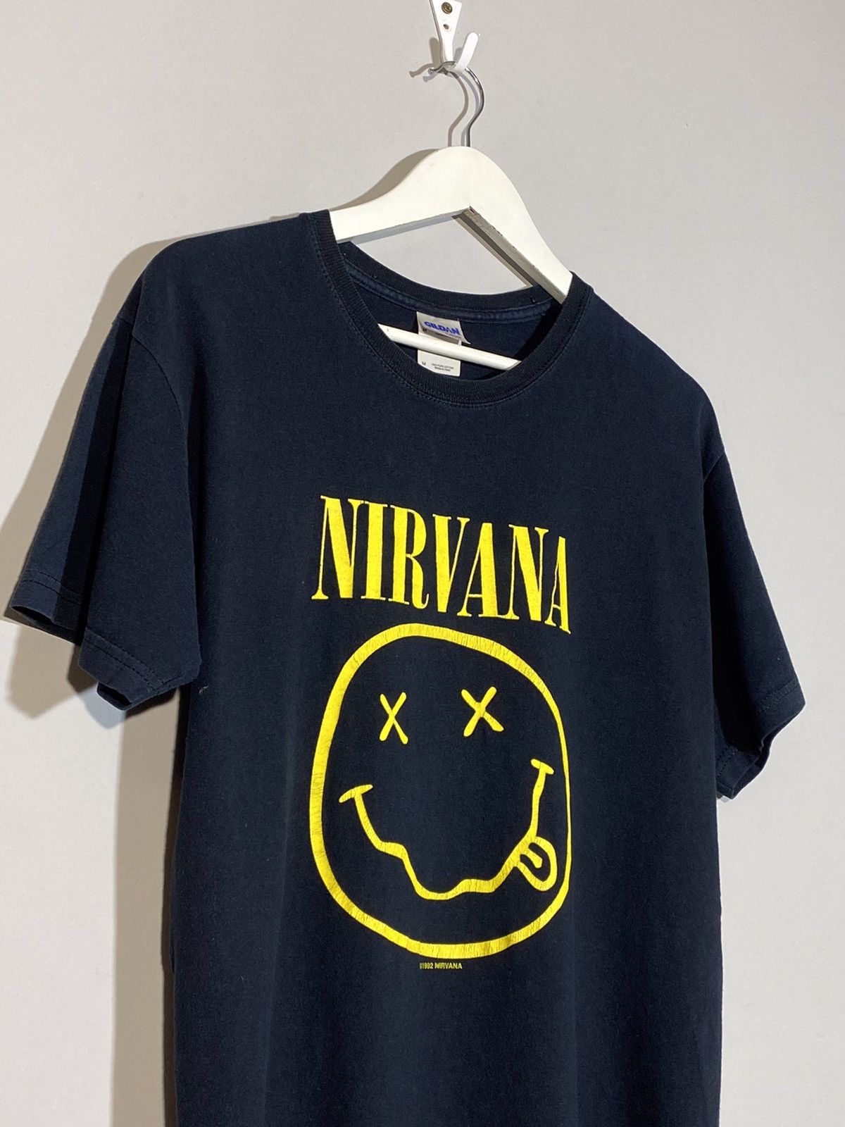 Nirvana × Vintage Vintage 00s Nirvana rock band graphic t-shirt Size US M / EU 48-50 / 2 - 3 Thumbnail