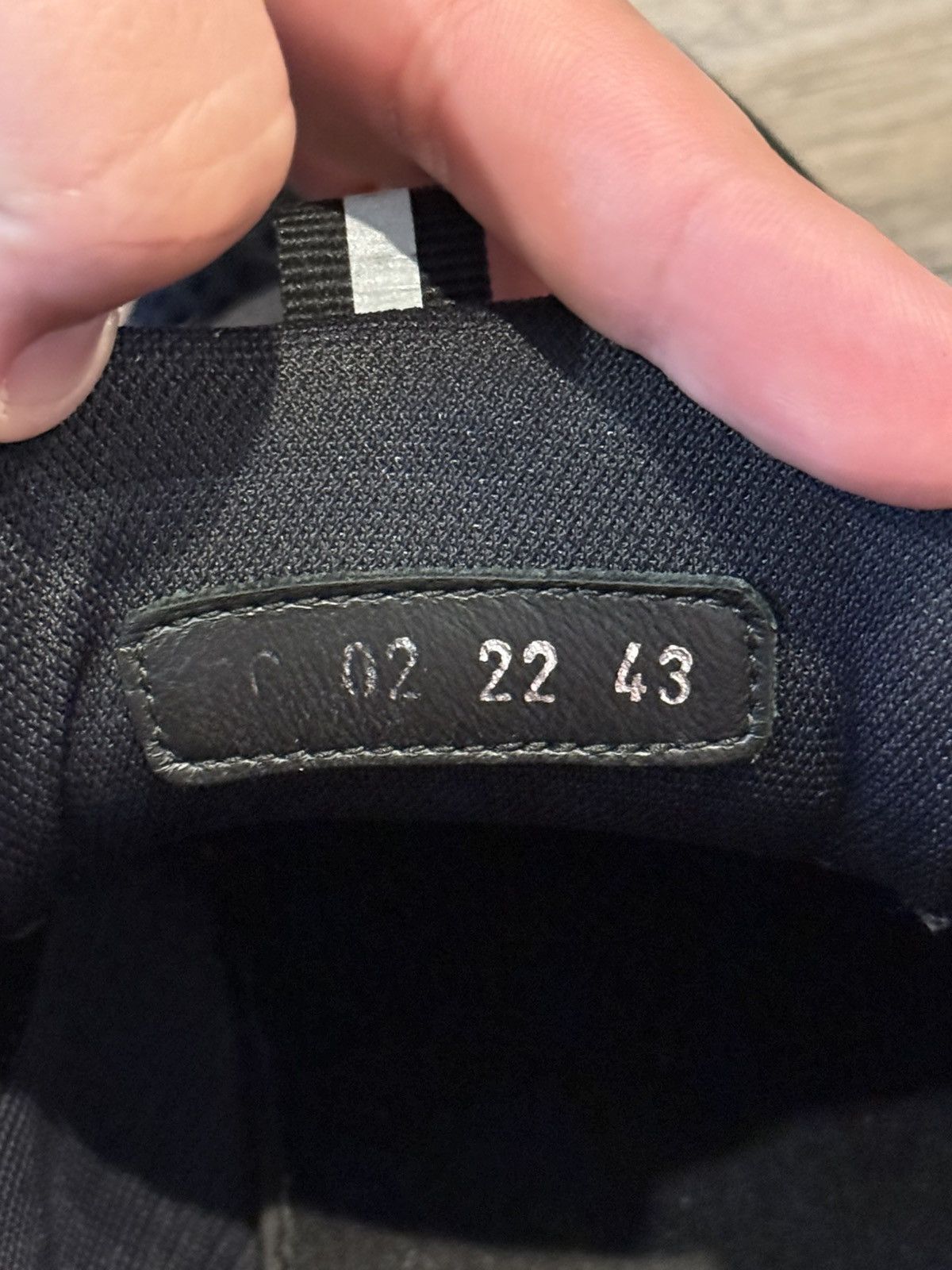 Dior Dior B22 Sneaker black silver Size US 10 / EU 43 - 9 Thumbnail