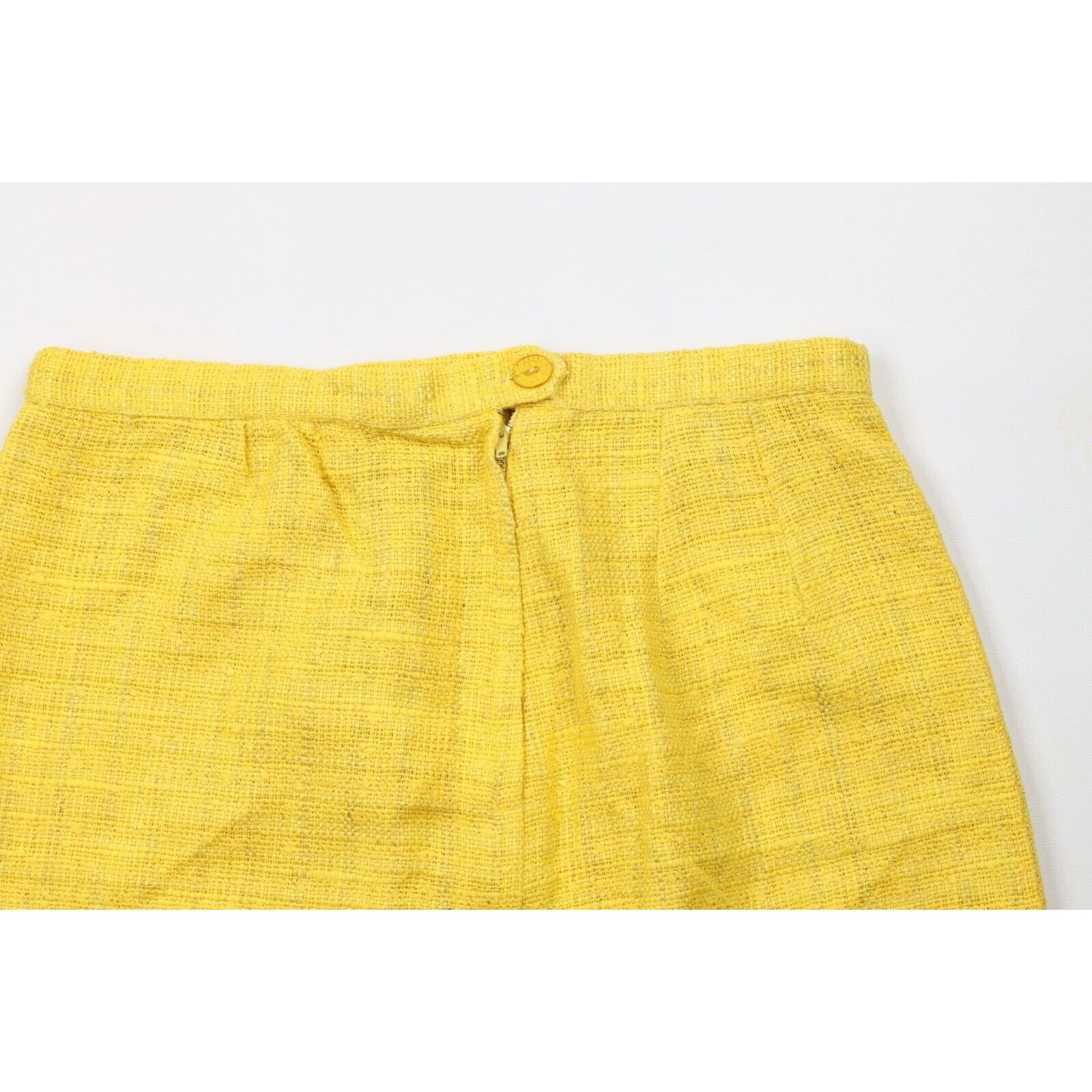Vintage Vintage 50s 60s Streetwear Distressed Wool Burlap Skirt Size 30" / US 8 / IT 44 - 8 Thumbnail