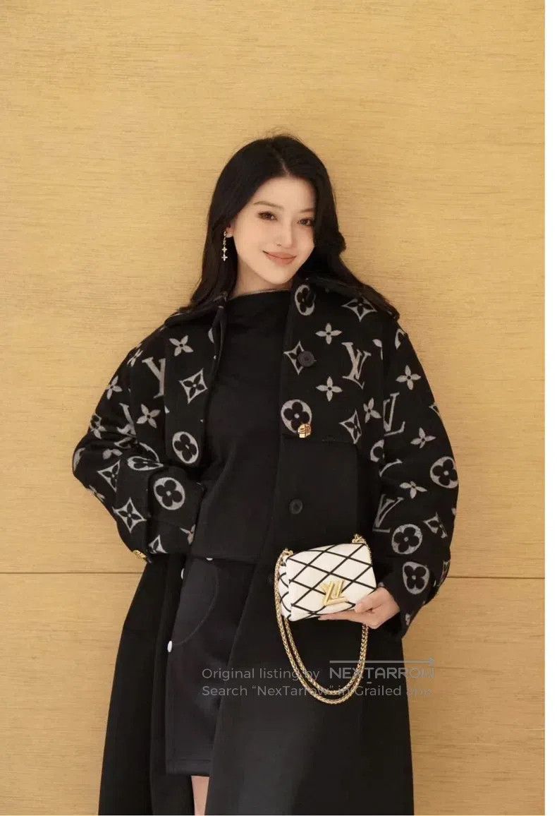 Louis Vuitton Louis Vuitton Wool presbyopic windbreaker coat Size XXS / US 00 / IT 34 - 9 Thumbnail