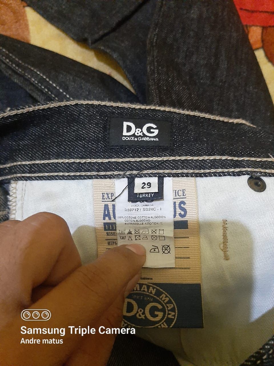 Dolce & Gabbana Dolce and gabbana black rigit jeans Size US 30 / EU 46 - 3 Thumbnail