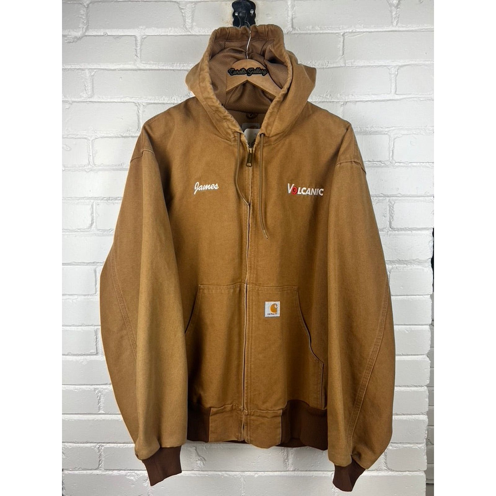 Buy Carhartt Hoodie Carhartt Hoodie Sweatshirt Adult M Gray Hooded