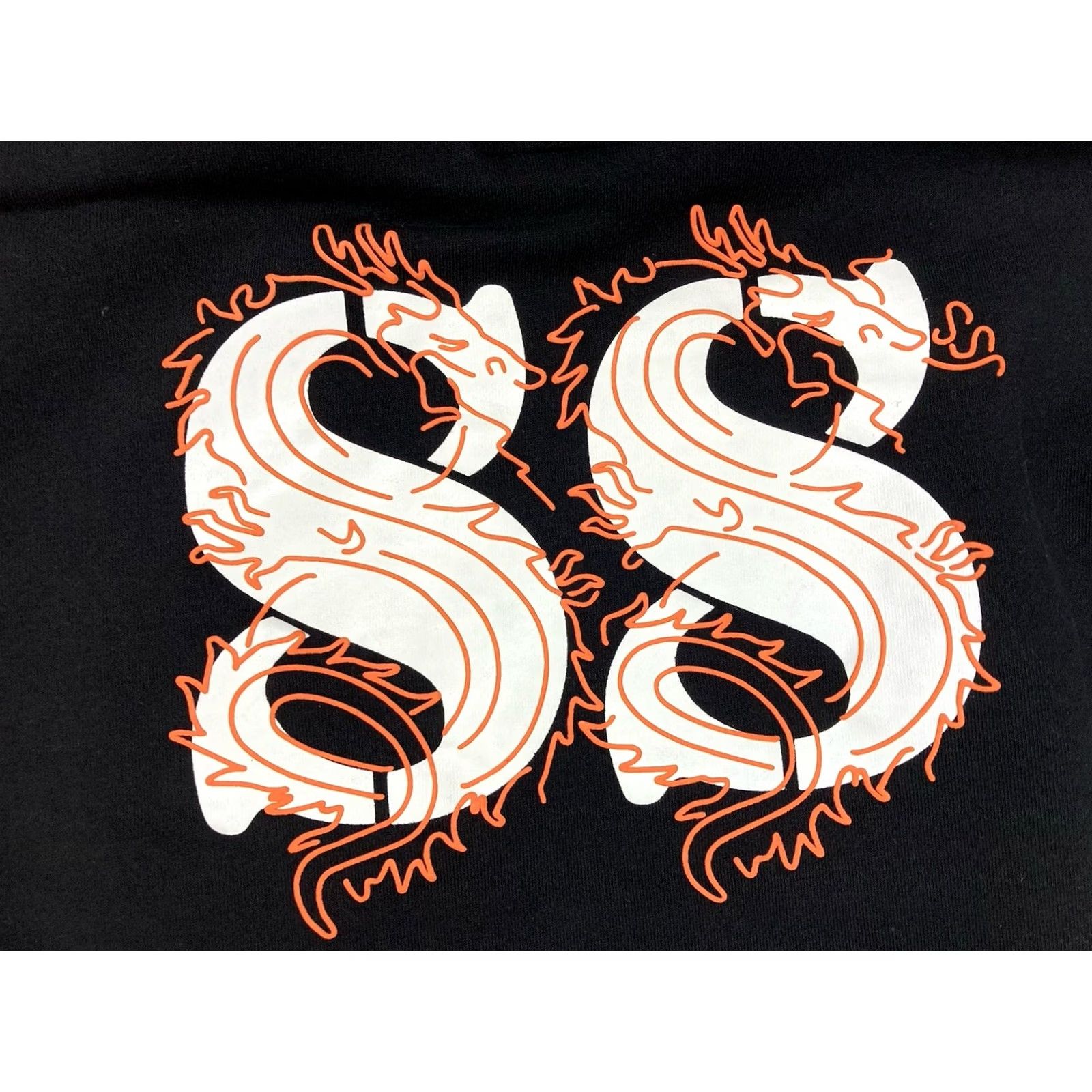 Guess GUESS 88rising Dragon Graphic Crop Pullover Hoodie Women Medium Black Size M / US 6-8 / IT 42-44 - 2 Thumbnail