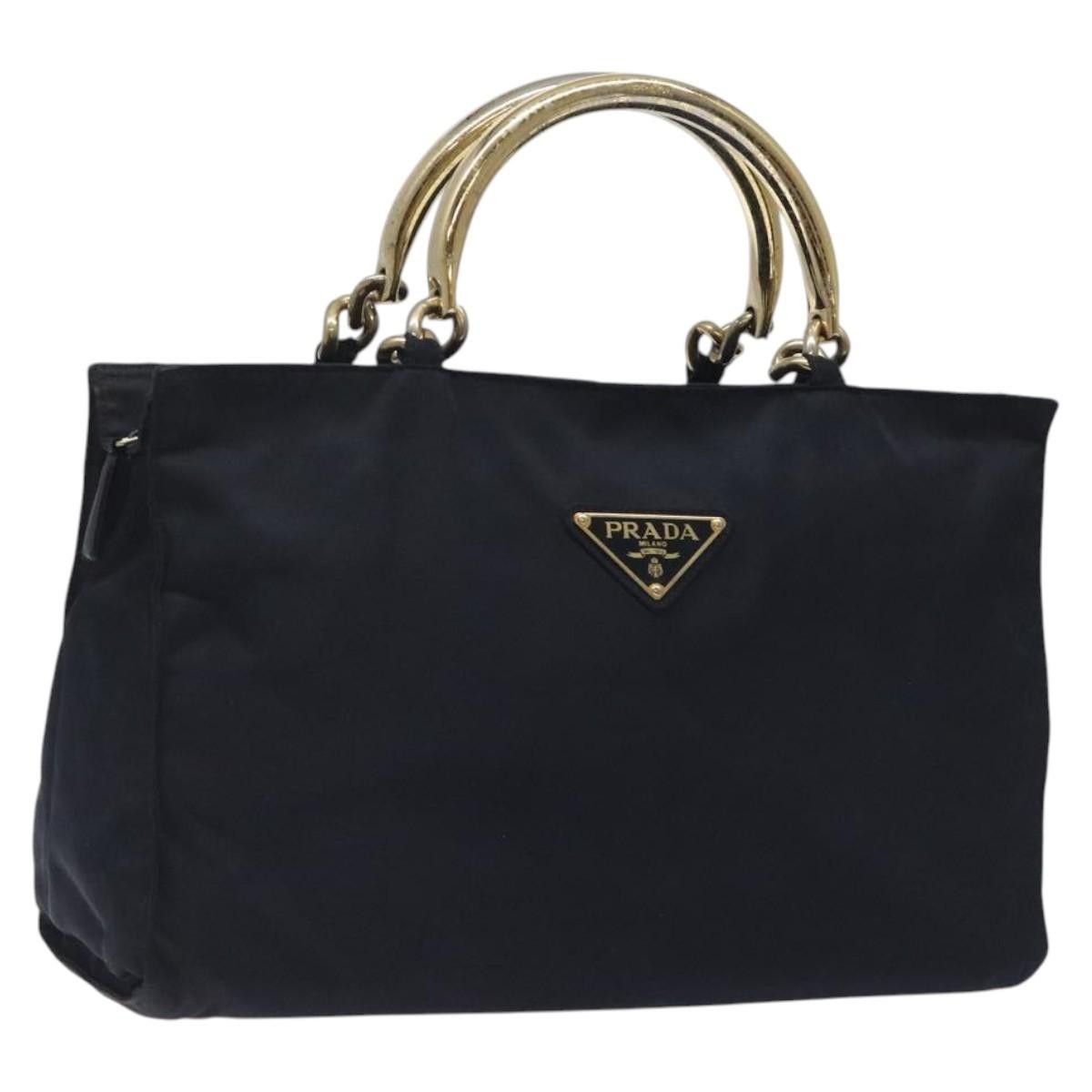 Prada Prada Metal Handles Tote Tessuto Size ONE SIZE - 1 Thumbnail