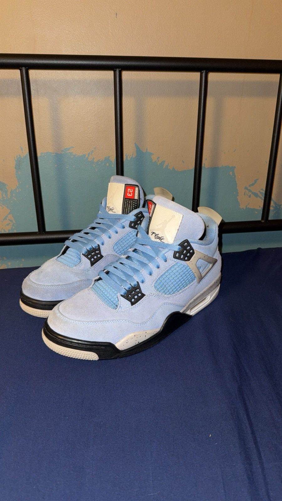 Jordan Brand Jordan 4 University blue/UNC size 10.5 Size US 10.5 / EU 43-44 - 1 Thumbnail