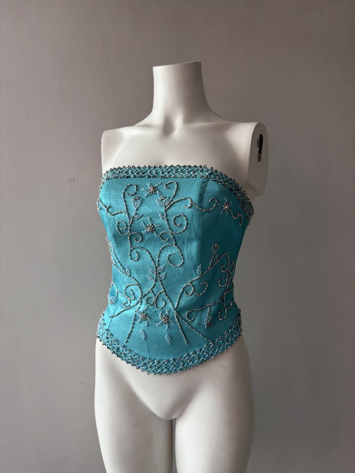 Vintage Vintagw bustier Size M / US 6-8 / IT 42-44 - 7 Thumbnail