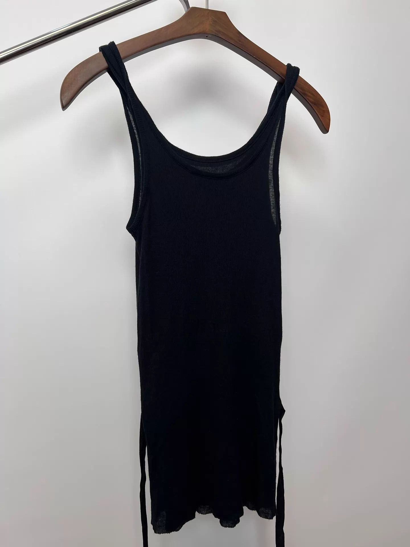 Ann Demeulemeester Ann Demeulemeester Double Layer Ribbon Tank Top xxs Size XXS / US 00 / IT 34 - 2 Thumbnail