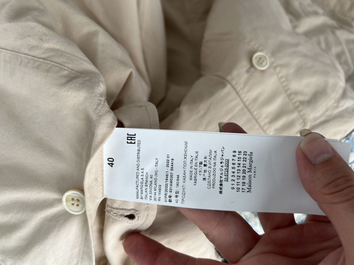 Maison Margiela SS22 Silk Blend Floral Jacket Size S / US 4 / IT 40 - 8 Thumbnail