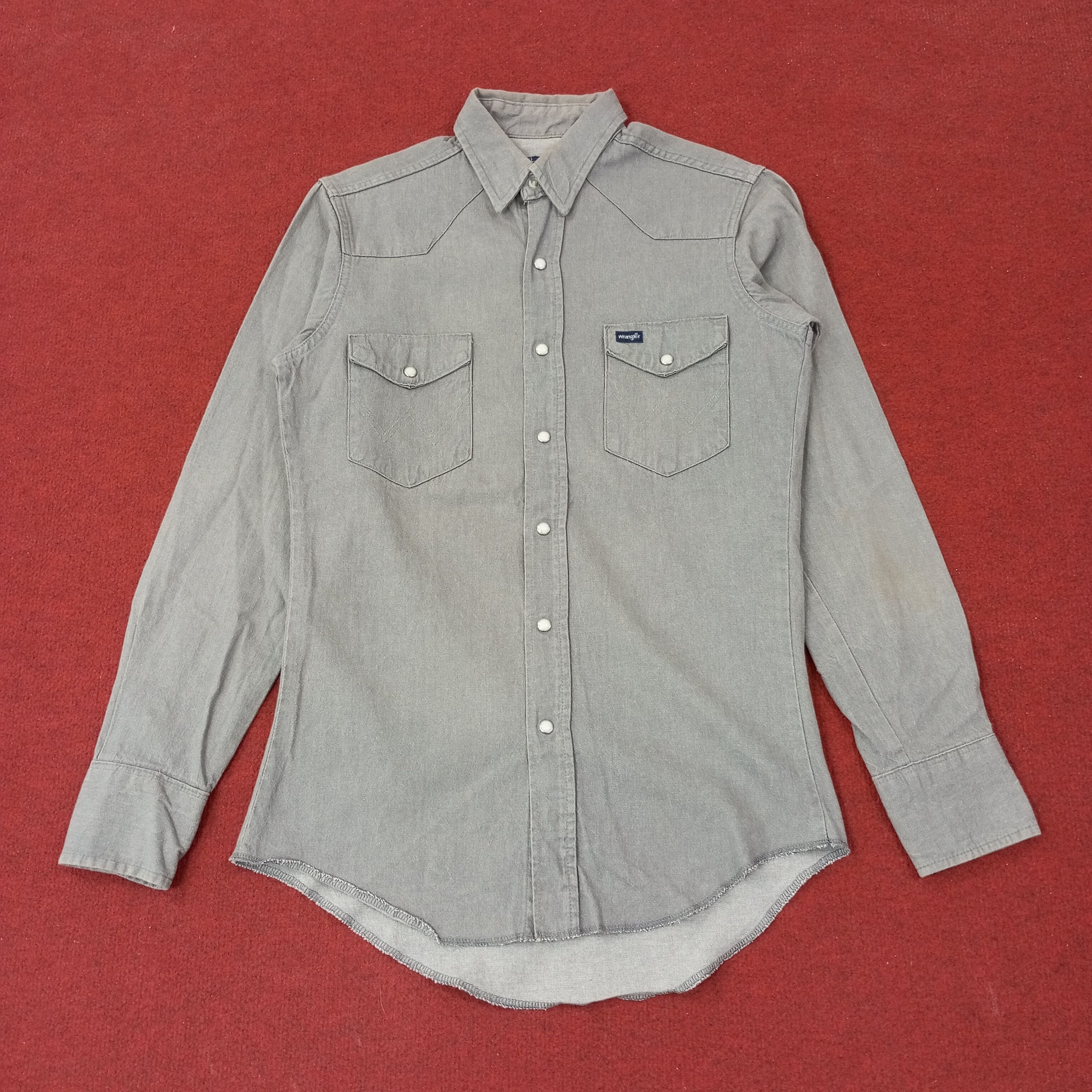 Wrangler Classic Style Double Pocket Shirt c249n67