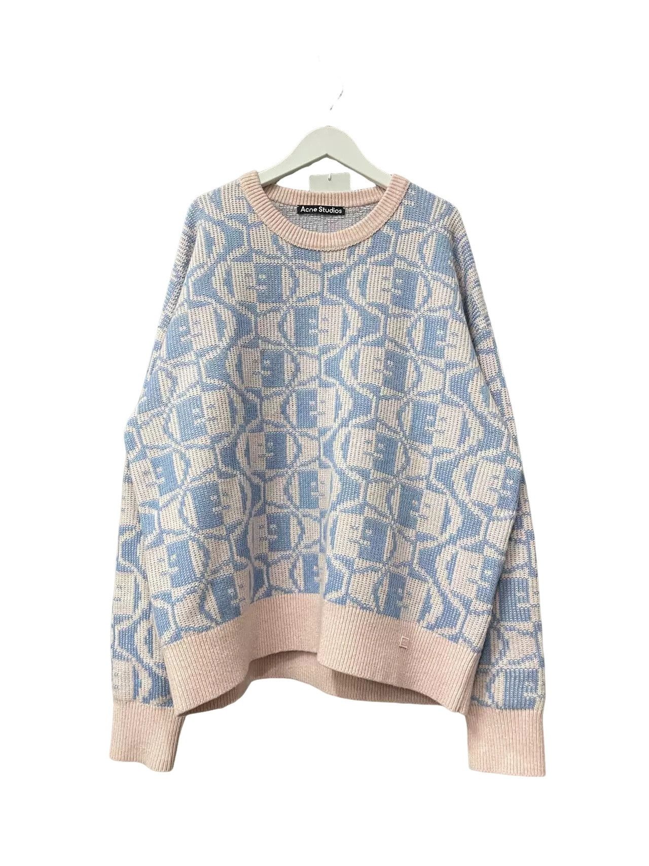 Acne Studios Acne Studios Logo Jacquard Sweater Size L Size US L / EU 52-54 / 3 - 1 Thumbnail