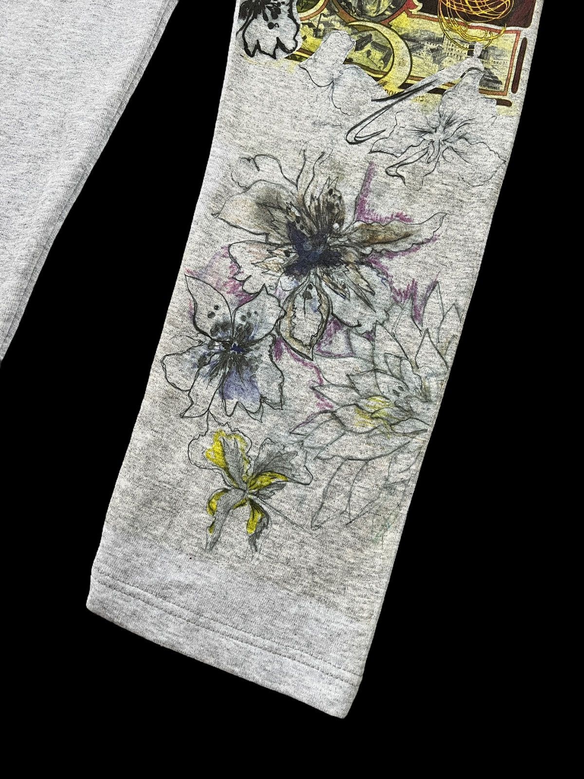 Designer Ziad Ghanem 🇬🇧 Art Printed Sweatpants Size US 30 / EU 46 - 3 Thumbnail