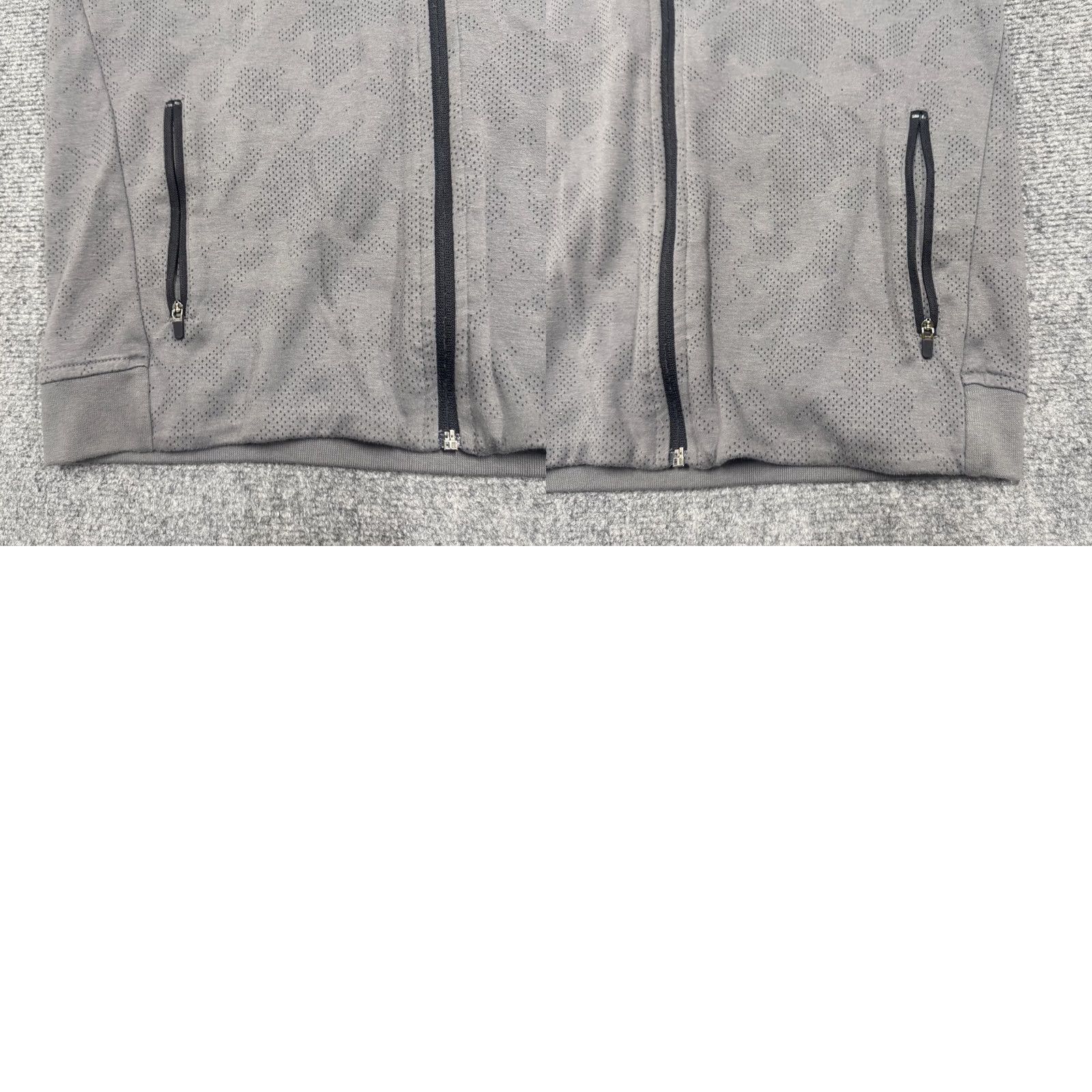 Umbro Umbro Jacket Men XL Cotton Blend Stained Full Zip Activewear Breathable Gray Windbreaker Size US XL / EU 56 / 4 - 9 Thumbnail