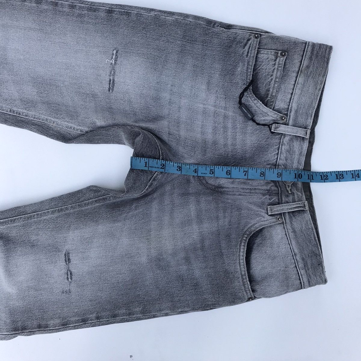 Dolce & Gabbana Dolce & Gabbana Denim Selvedge Distressed D&G Luxury Brand Size US 30 / EU 46 - 13 Thumbnail