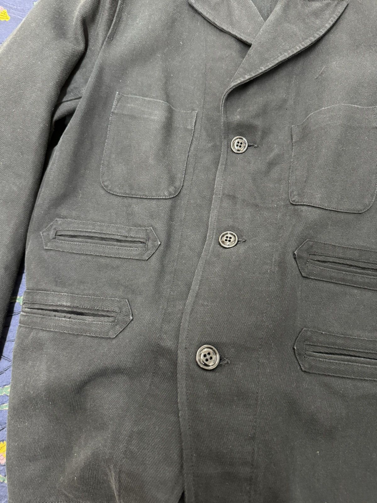 Engineered Garments Engineered garments black loiter jacket Size 40R - 2 Thumbnail
