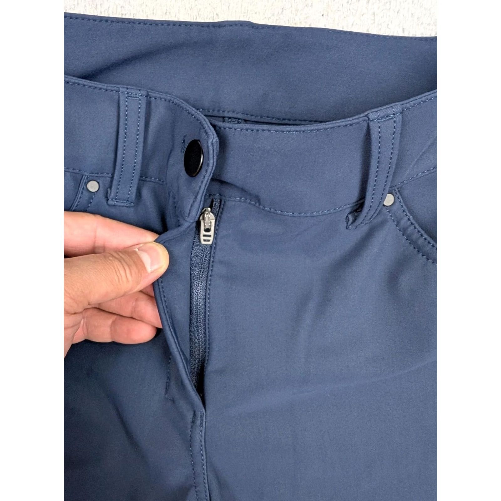 Lululemon Lululemon Pants Womens 25 Navy Blue Slim Fit Stretch 5 Pocket Casual Athletic Size 42" / US 20 - 3 Thumbnail