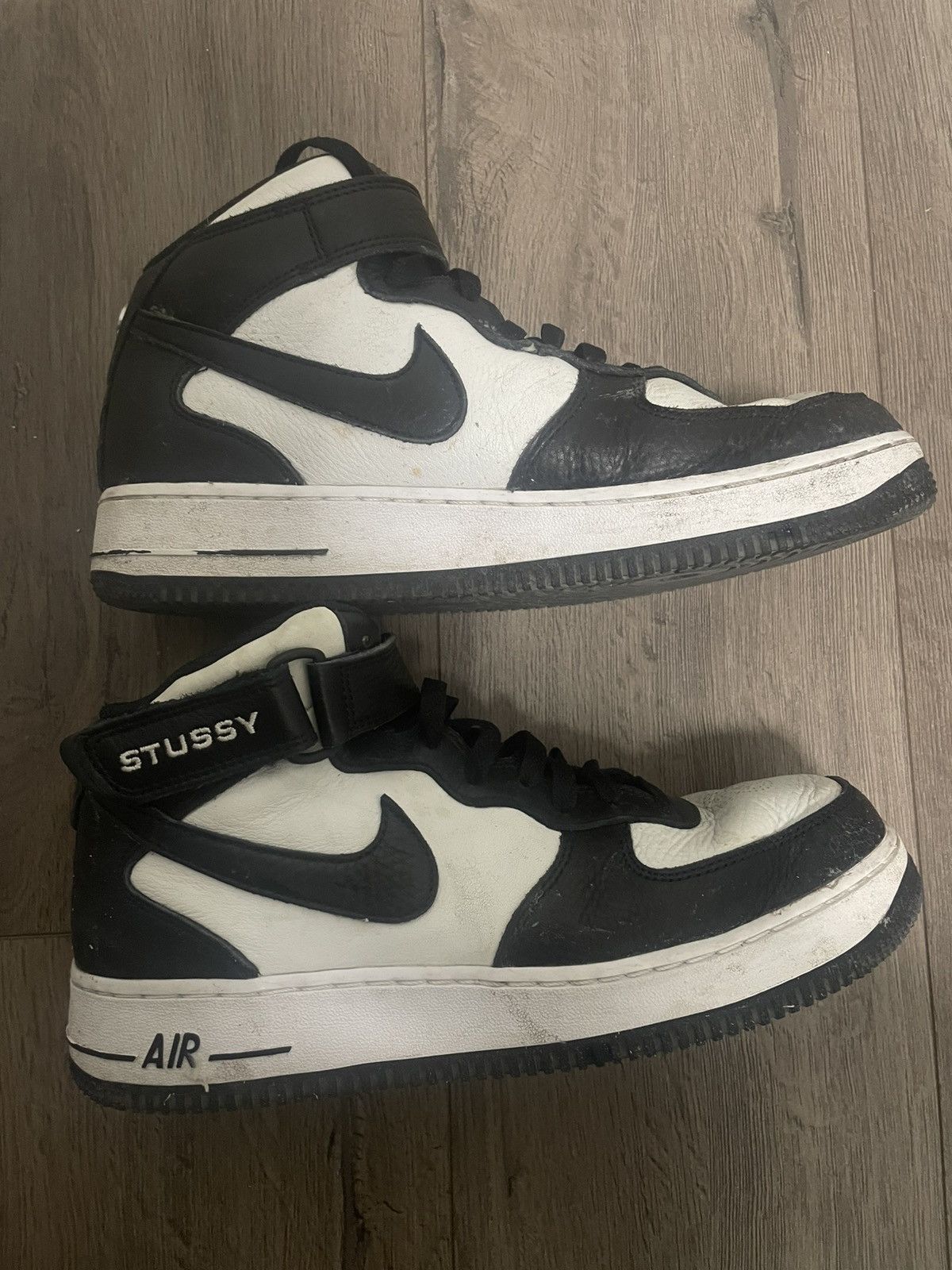 Nike × Stussy Nike x Stussy Air Force 1s Size US 8.5 / EU 41-42 - 2 Thumbnail