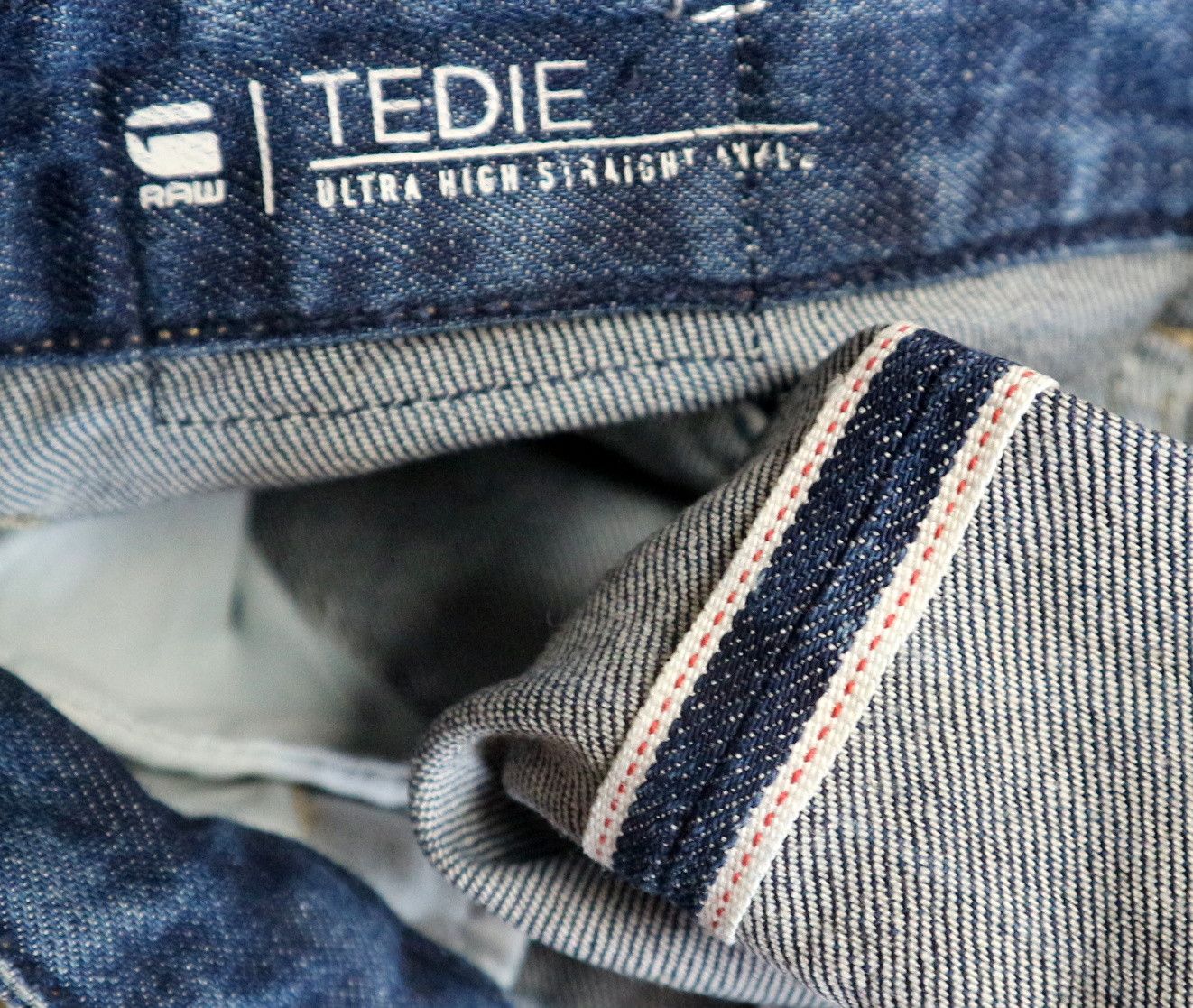 G-Star G-Star Raw Tedie Jeans W24 L30 Japanese Selvedge Size 24" / US 00 / IT 34 - 2 Thumbnail