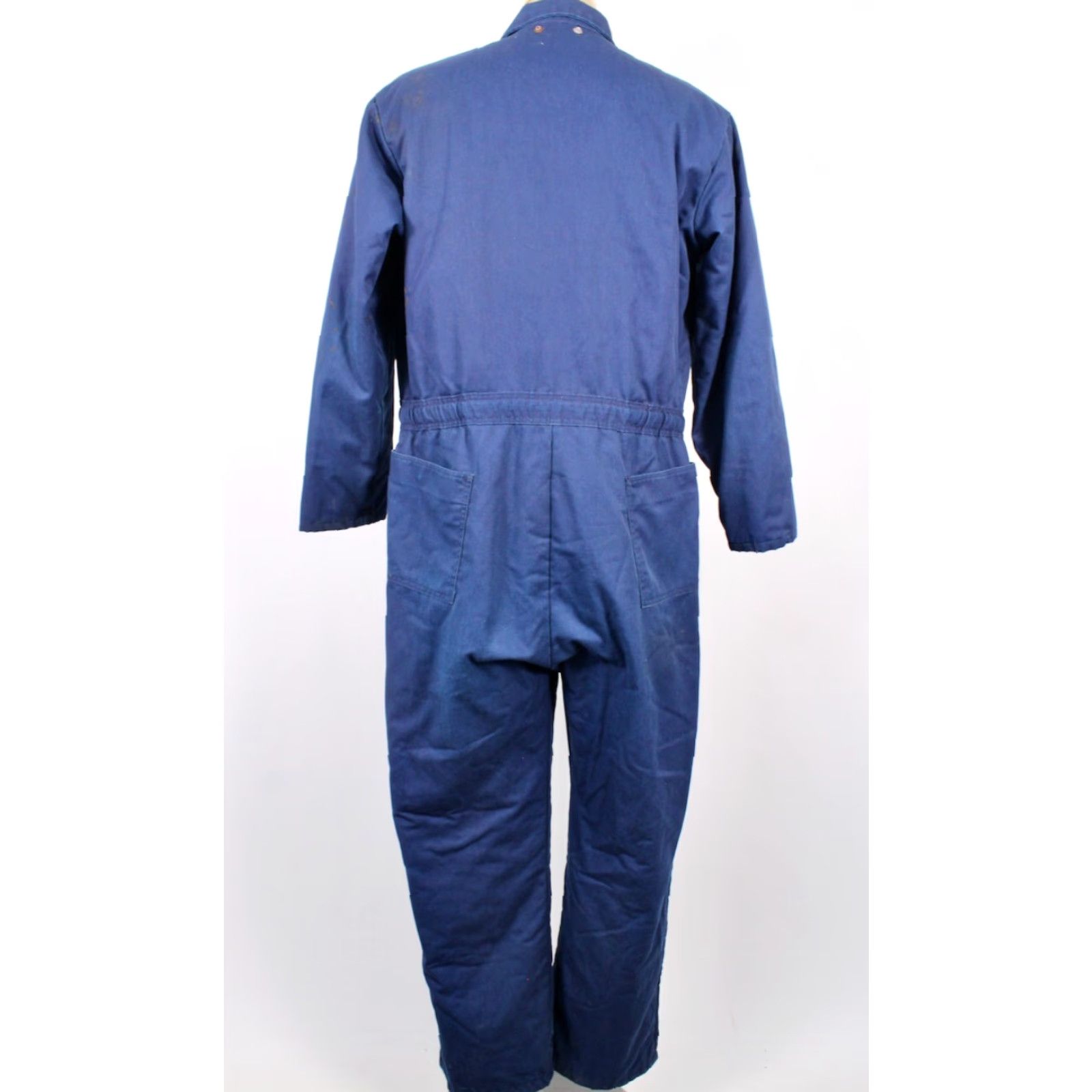 Vintage Men's VTG 70s Blue Kerr Mcgee Work Jumpsuit Sz L 1970s Petroliana Coveralls Size US 40 / EU 56 - 2 Thumbnail