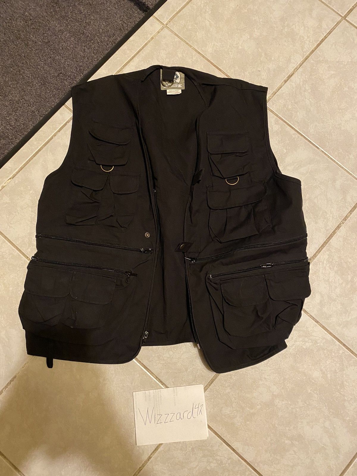 Other Black fishing vest Size US XL / EU 56 / 4 - 1 Thumbnail