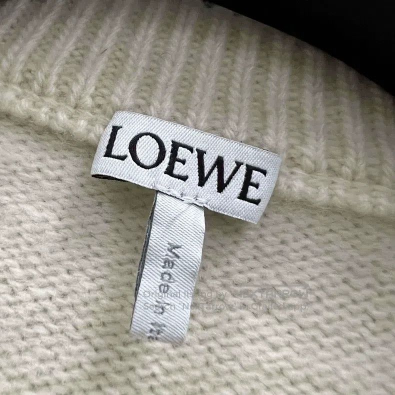 Loewe Loewe Embroidered Grass Lettering Logo Knit Top Size XS / US 0-2 / IT 36-38 - 2 Thumbnail