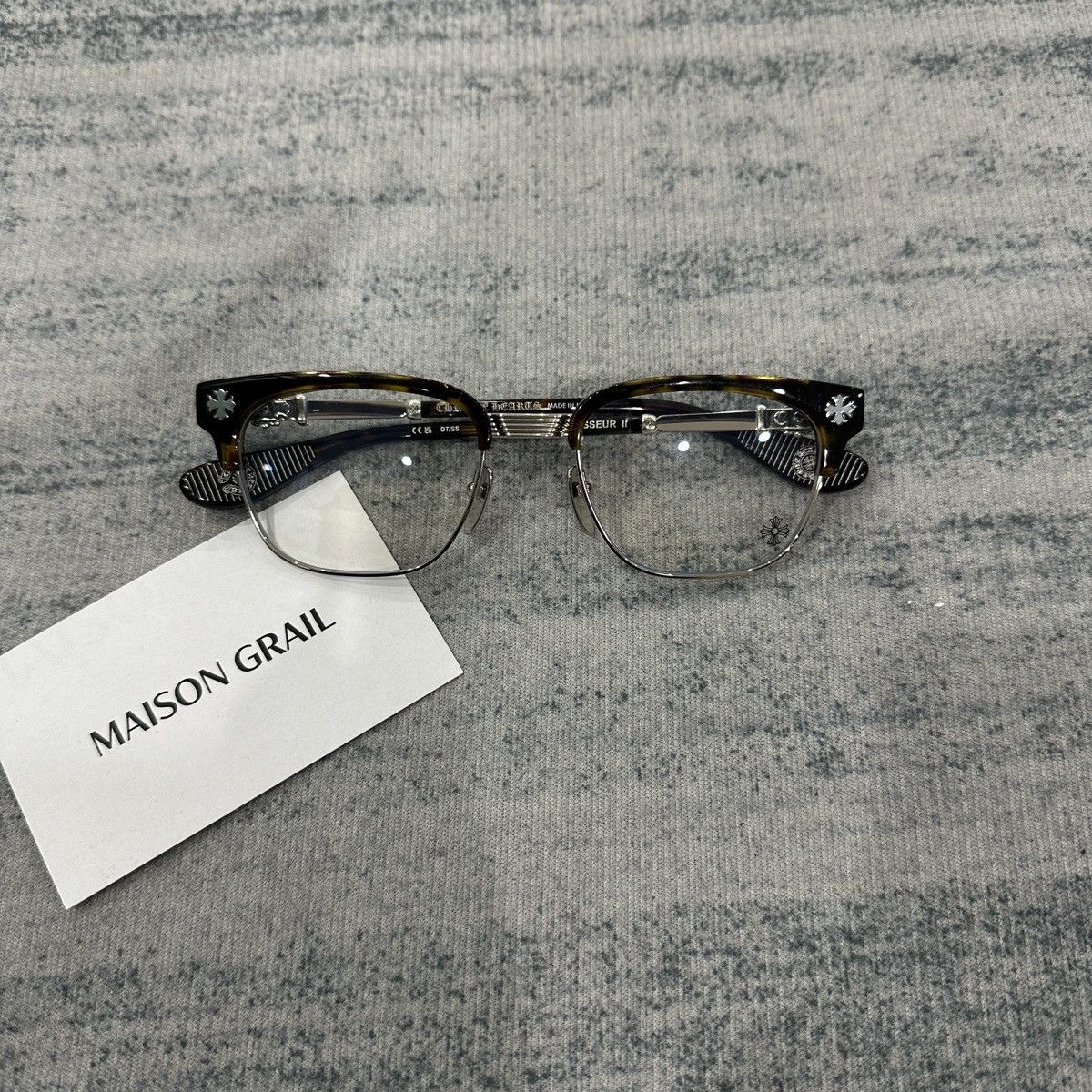 Chrome Hearts CHROME HEARTS BONENNOISSEUR II EYEGLASSES Size ONE SIZE - 1 Thumbnail