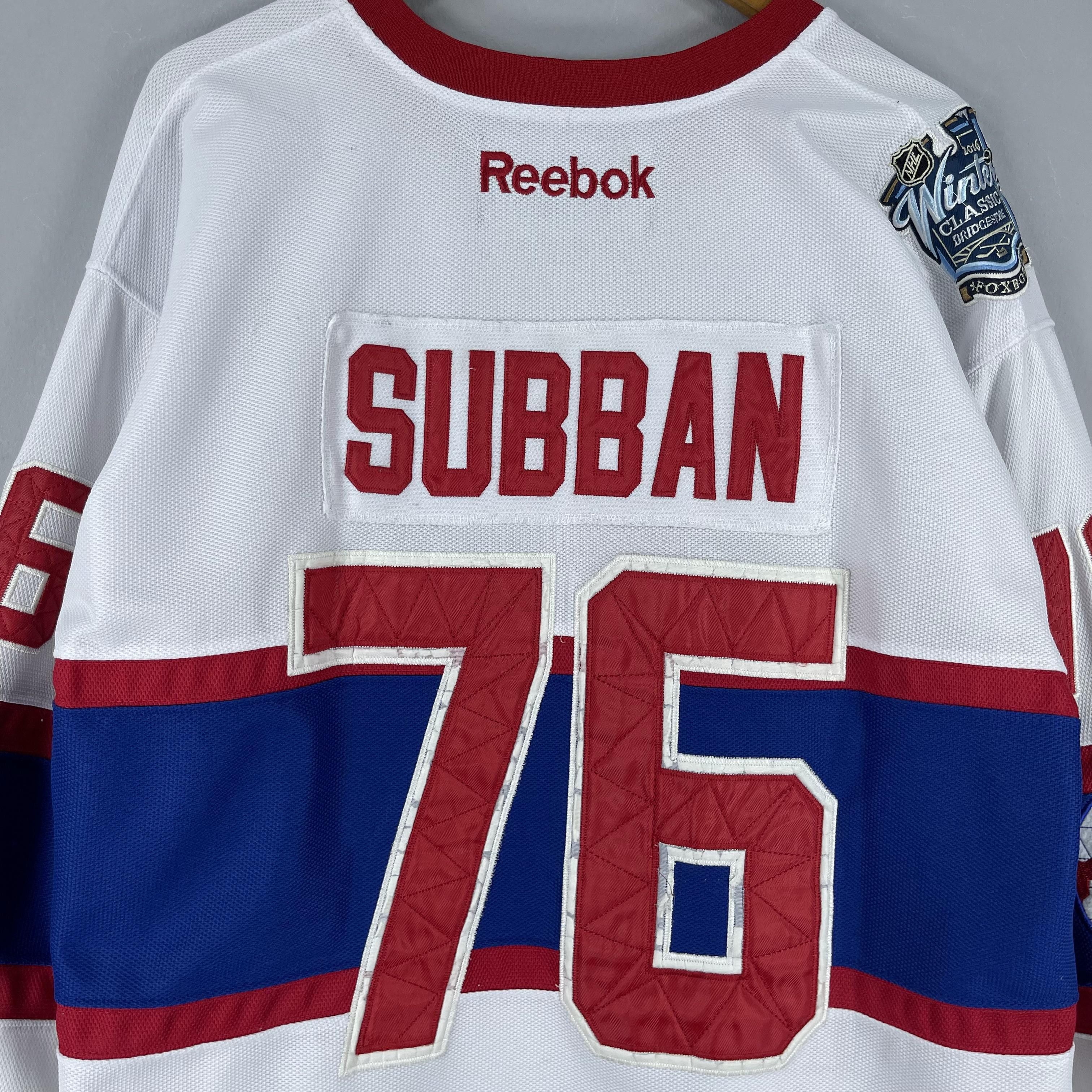 NHL Vintage Montreal CANADIENS Embroidery Hockey Jersey Size US L / EU 52-54 / 3 - 11 Thumbnail
