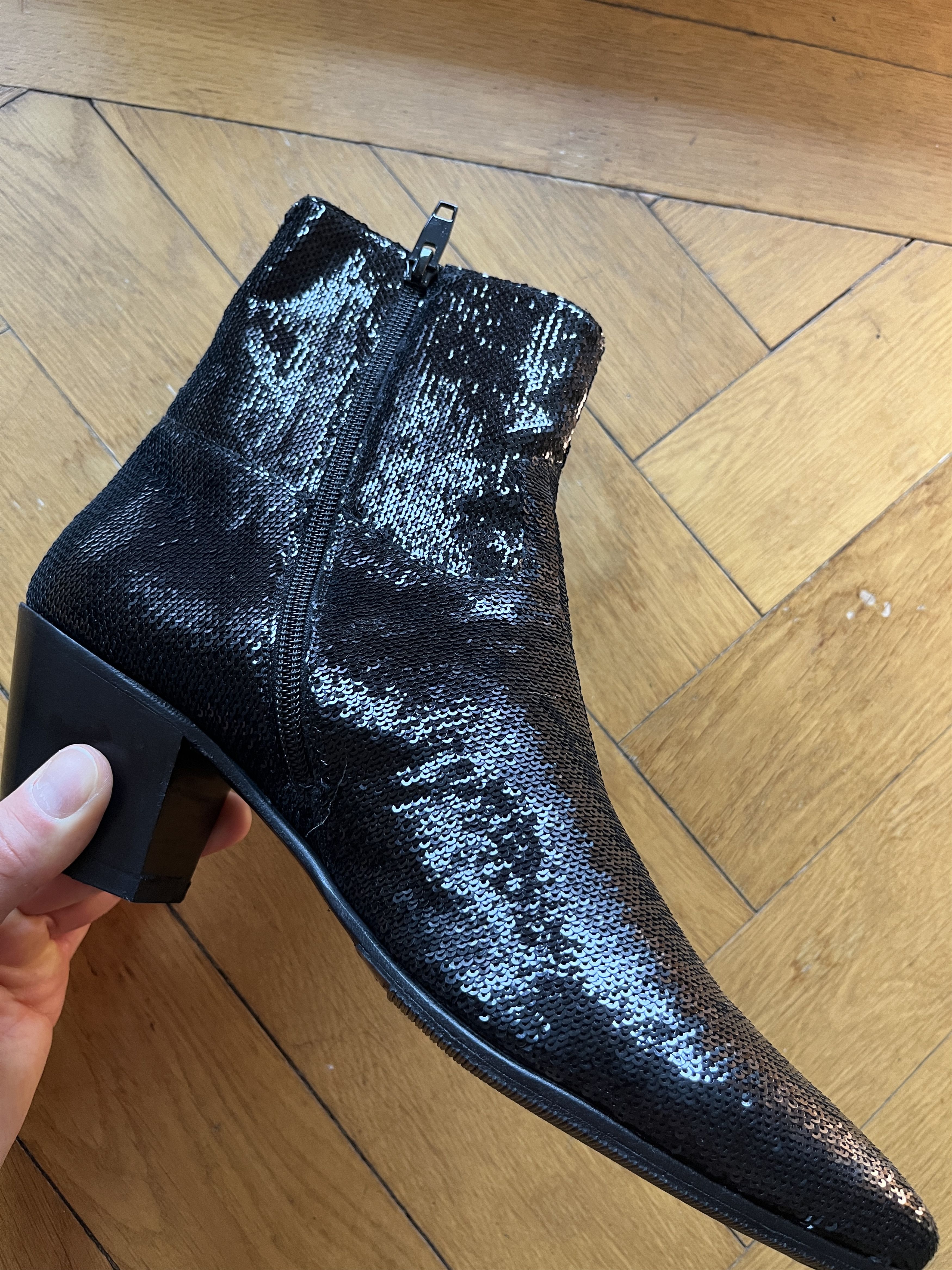 Celine Celine Sequin Jacno Boot Size US 8.5 / EU 41-42 - 16 Thumbnail