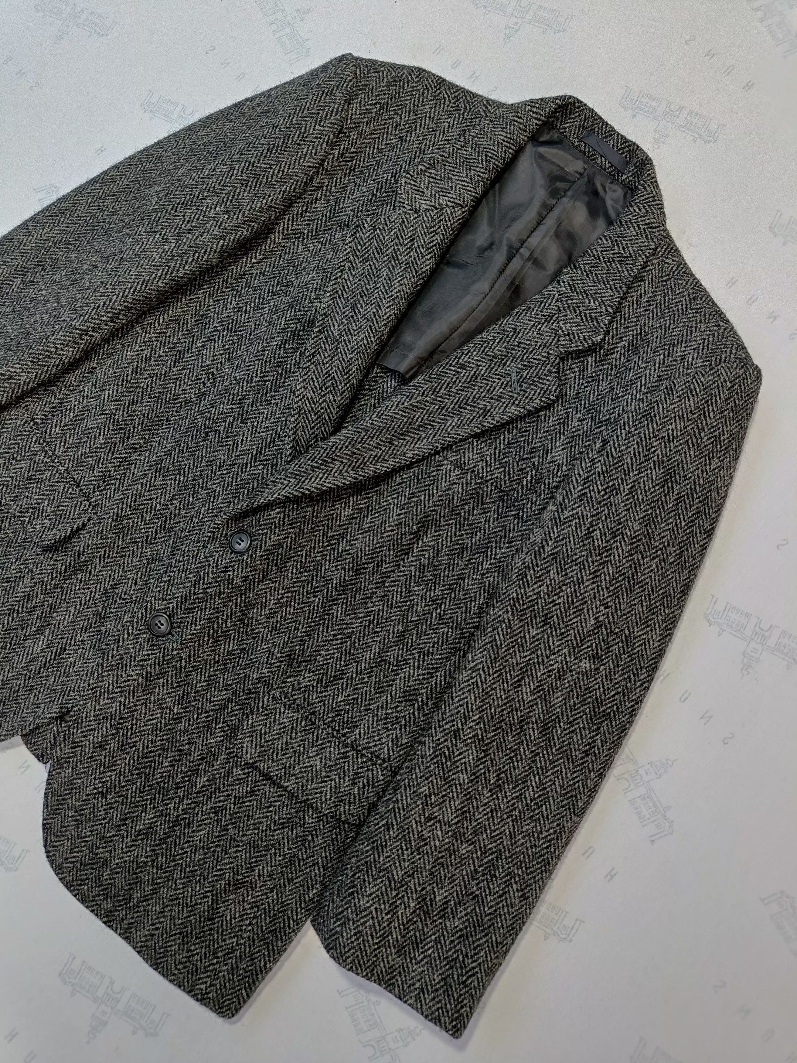Harris Tweed Beautiful Harris Tweed Hand Woven Men's Wool Blazer Size 38L - 6 Thumbnail