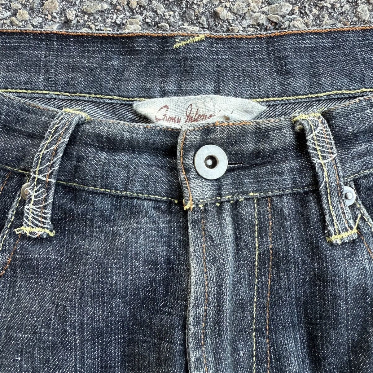 Japanese Brand × Jean × Vintage VINTAGE GUMU INTERNATIONAL BLACK JEAN DENIM PANTS Size US 32 / EU 48 - 5 Thumbnail