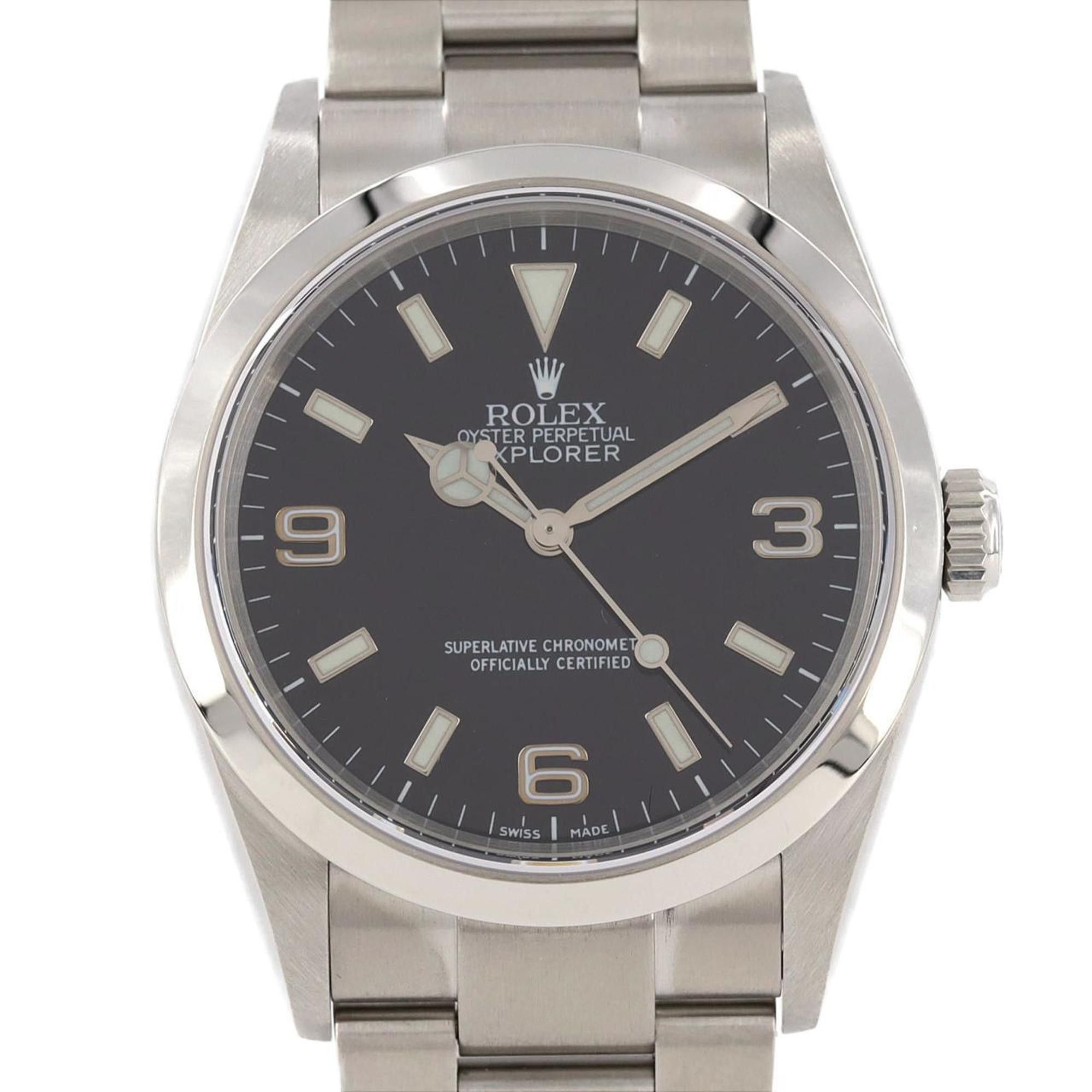 Rolex Rolex Explorer I 114270 SS Wristwatch Automatic Y serial number Size ONE SIZE - 1 Thumbnail