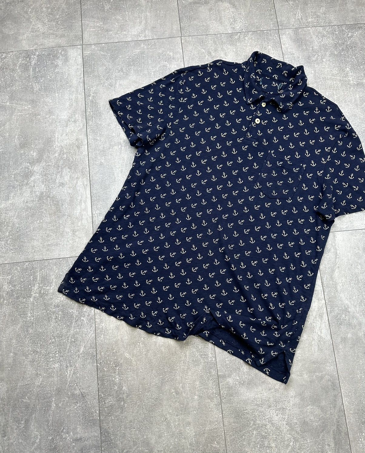 Other Polo Ralph Lauren Anchor Printed Graphic Tee Size US XL / EU 56 / 4 - 8 Thumbnail