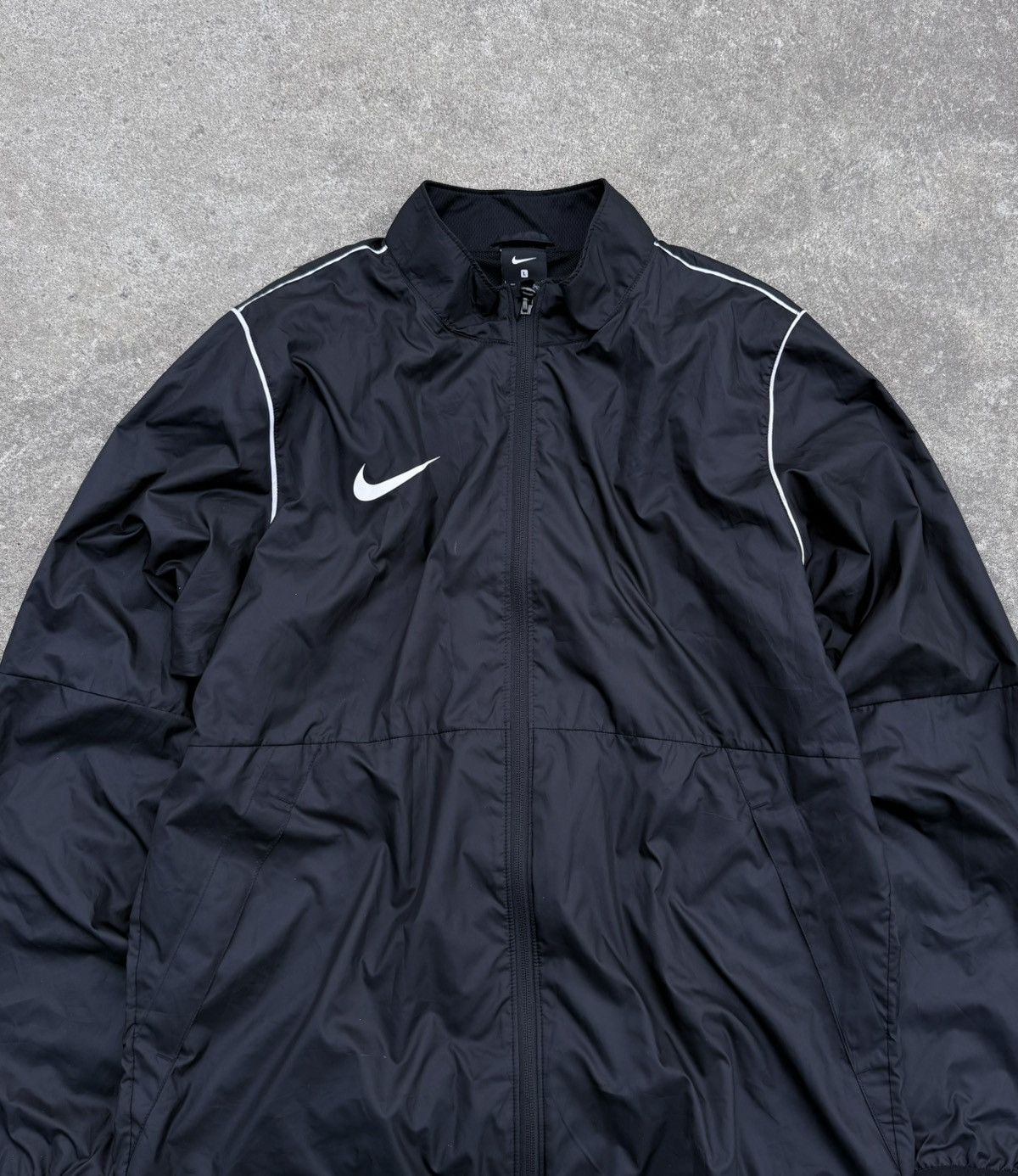 Nike × Vintage Vintage Nike Y2K avantgarde streetwear jacket Size US L / EU 52-54 / 3 - 7 Thumbnail