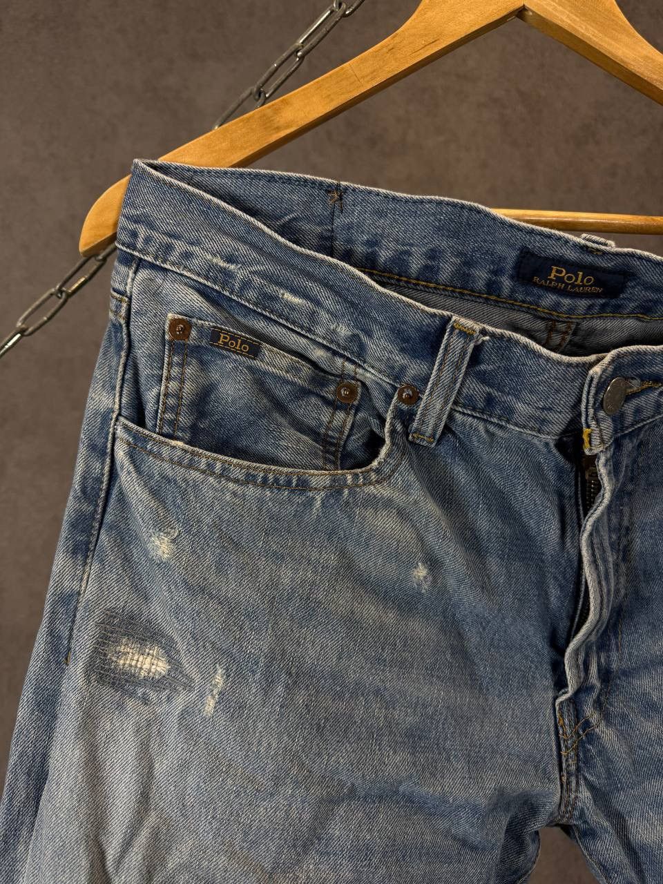 Polo Ralph Lauren Polo Ralph Lauren designer distressed jeans Size US 32 / EU 48 - 4 Thumbnail